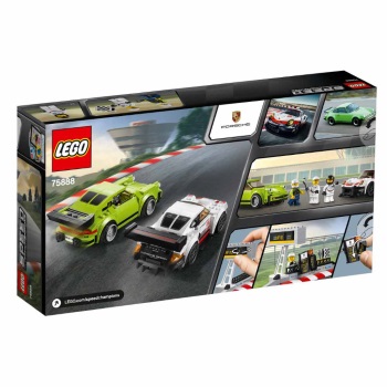 Lego set Speed Champions Porsche 911 Turbo 3.0 LE75888